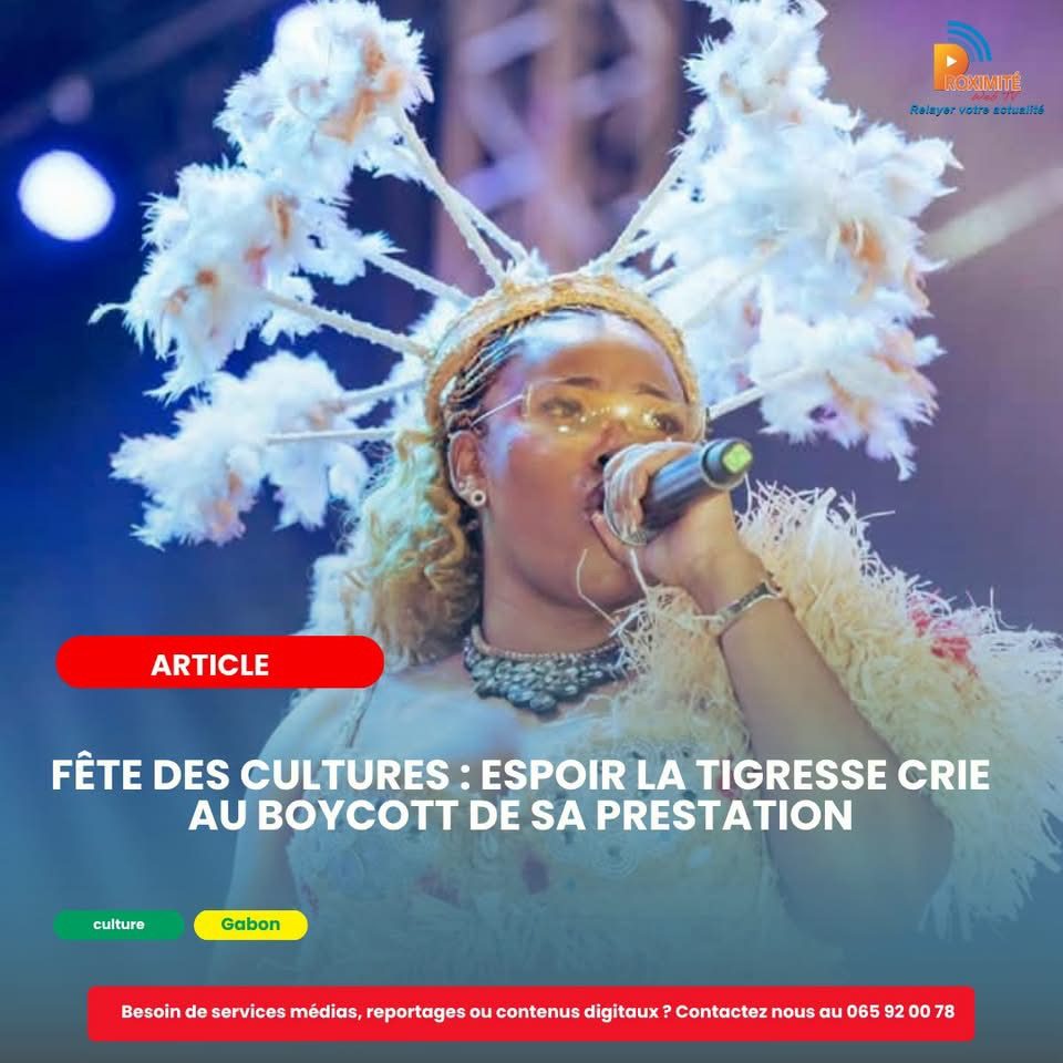Fête des Cultures : Espoir la tigresse crie au boycott de sa prestation