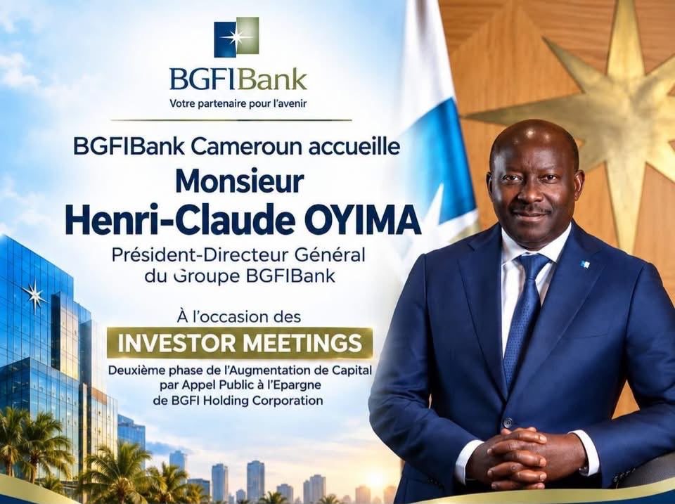 Finance : Henri-Claude Oyima à la rencontre des investisseurs camerounais.